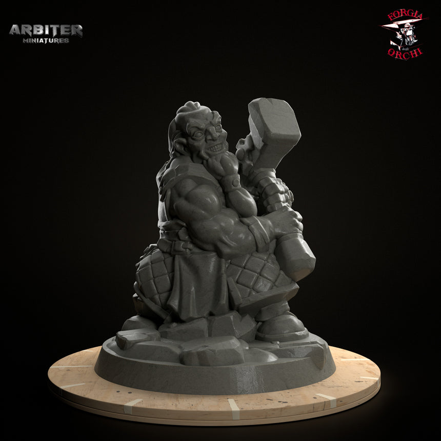 Male Blacksmith Dwarf (1 Hammer)
