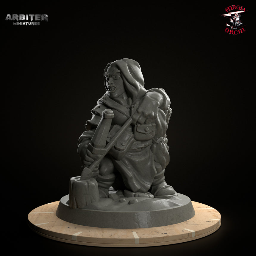 Female Ranger Dwarf (Bow)
