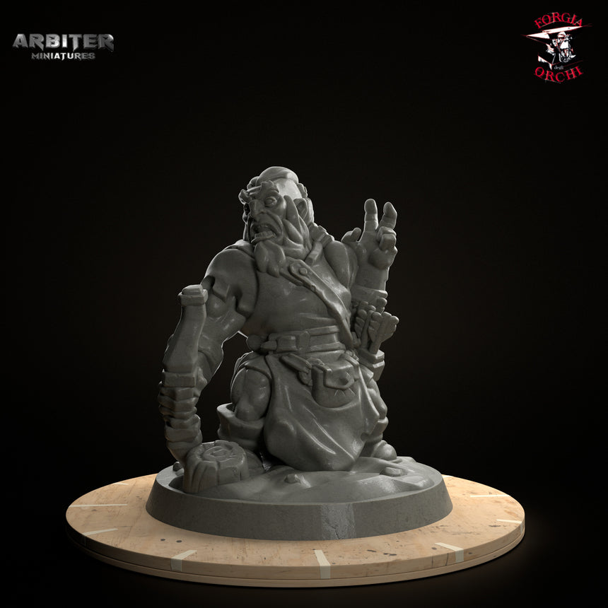 Male Ranger Dwarf (Bow)