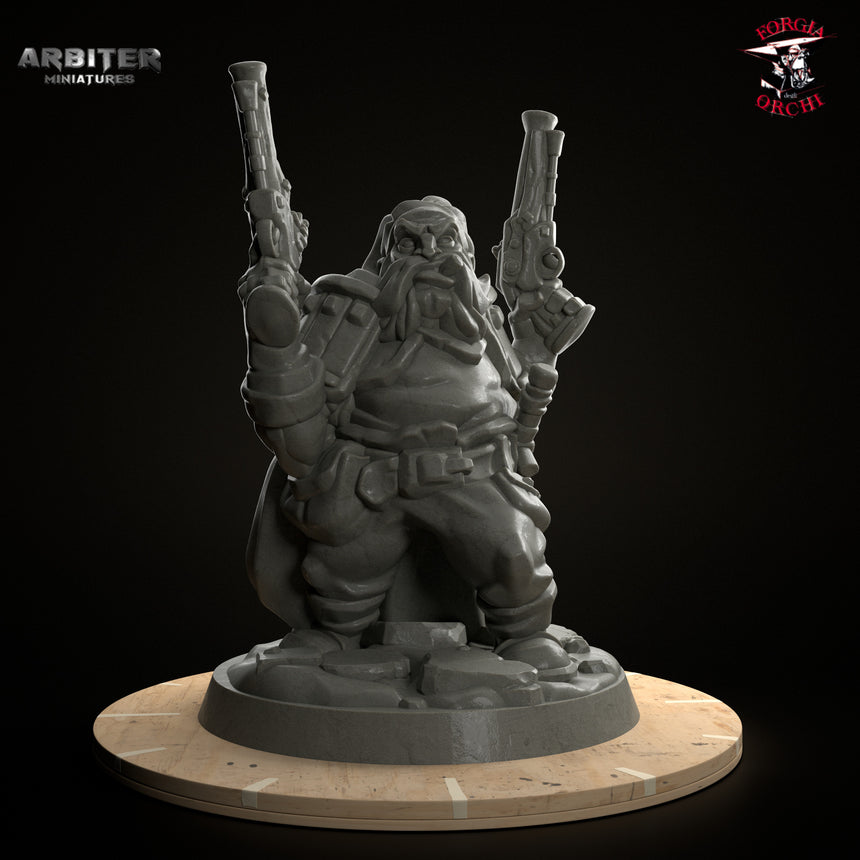 Male Artificer Dwarf (Guns)