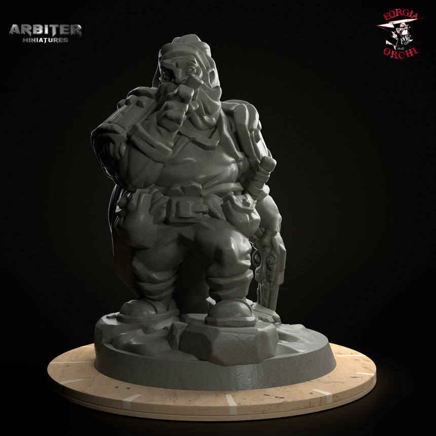 Male Artificer Dwarf (Gun)