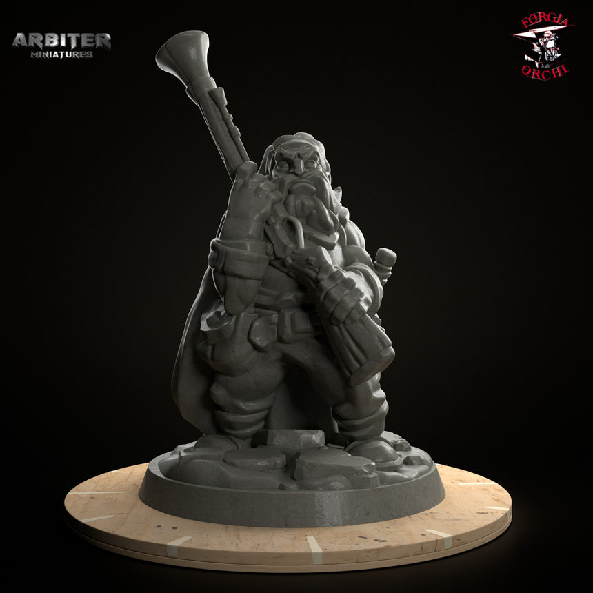 Male Artificer Dwarf (Shotgun)