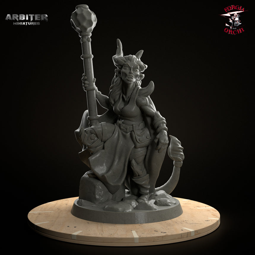 Female Tiefling Witch