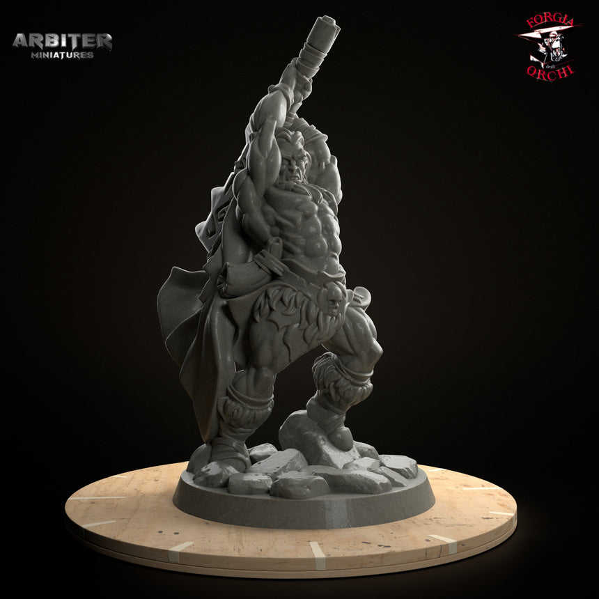 Male Human Barbarian (Greatsword)