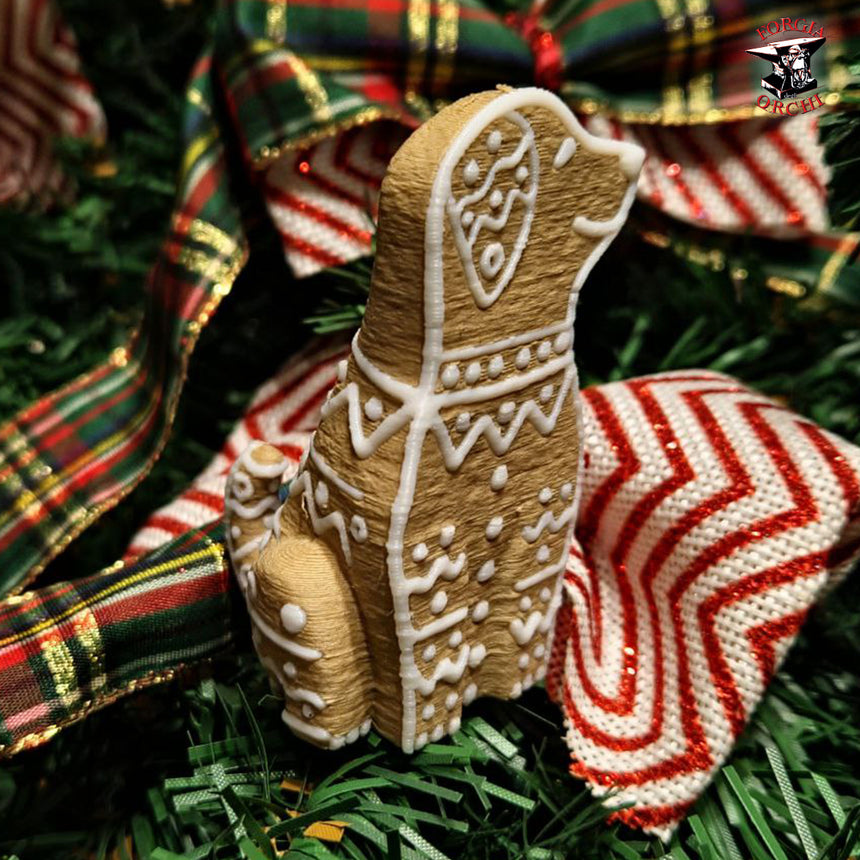 Dog (gingerbread effect)