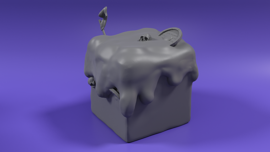 Gelatinous cube (EXCLUSIVE)