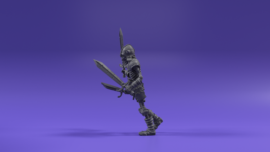 Skeleton Bicephalous